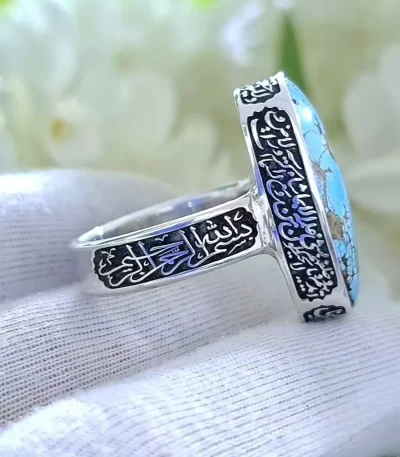 انگشتر نقره مردانه