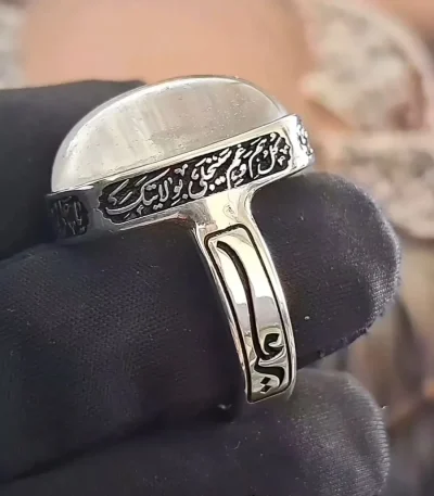انگشتر نقره مردانه