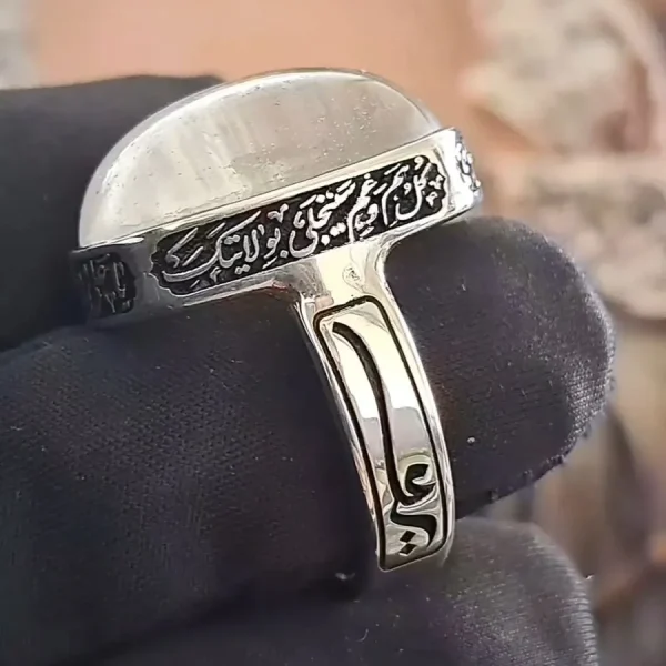انگشتر نقره مردانه