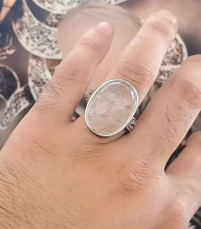انگشتر نقره مردانه