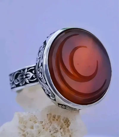 انگشتر نقره مردانه